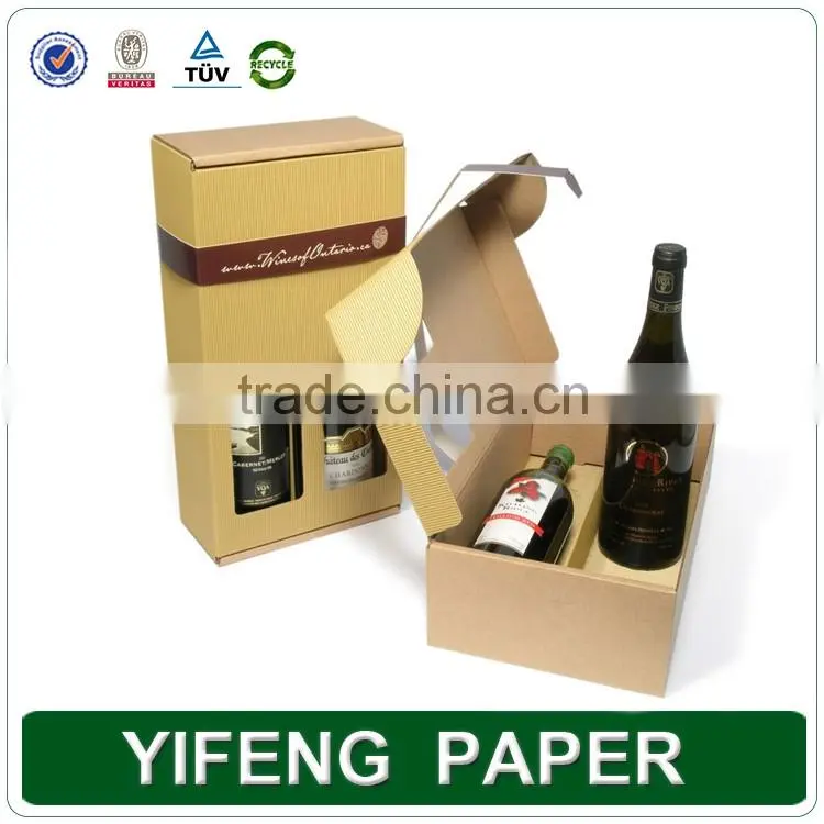 Luxury Cardboard Wardrobe style wine bottle pack box,wholesale cardboard wine boxes,packaging boxes custom logo