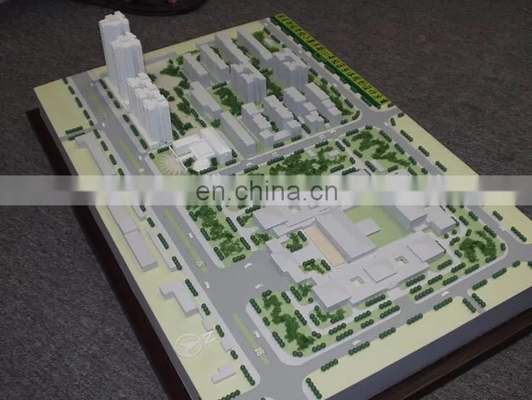 Mass block model architecture for city planing development