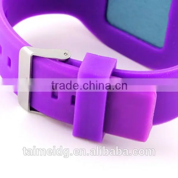 Outstanding design wrist watch rubber strap quartz