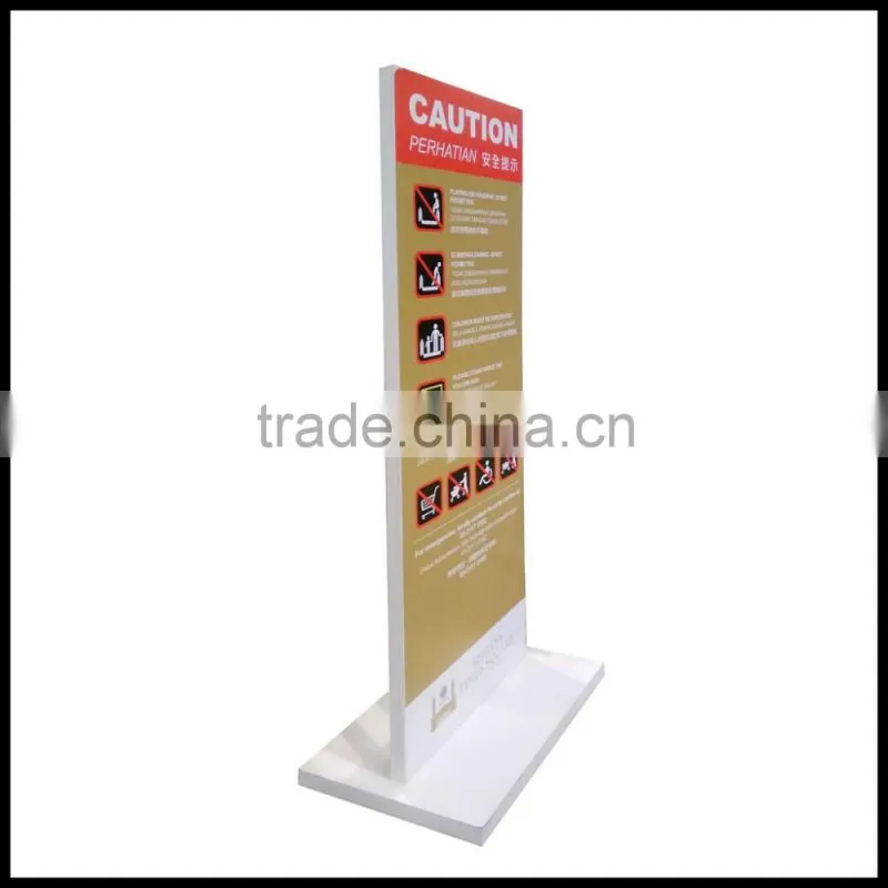 shopping mall advertising boards-Pop stand up board-display sign