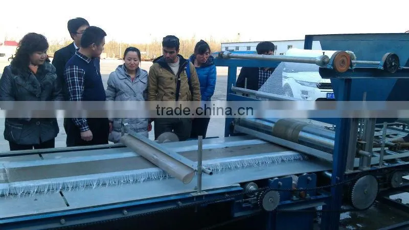 Fast and esay construction mgo board making machinery