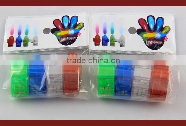2016 New High Quality Cheap Colourful Flashing Led Finger Lights Party Decorations