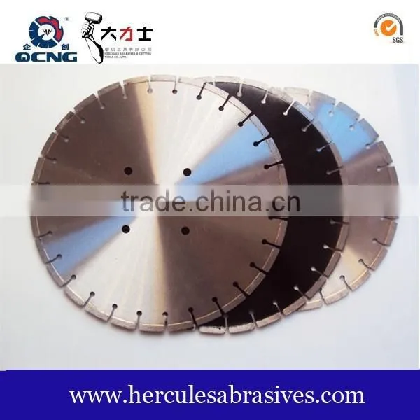 China popular diamond tools of concrete blade for cutting concrete road