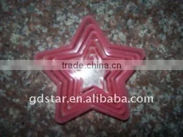 Heart Shaped Romantic Plastic Biscuit Mold
