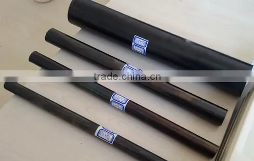 Welded black round steel pipe price