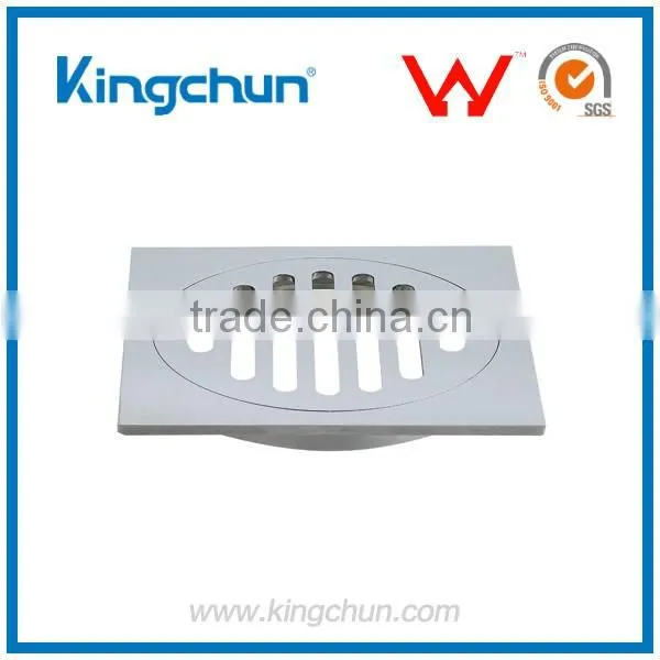 Australia Watermark NEW Chrome Square Brass Bathroom Floor Drain Shower Washer Waste Drain