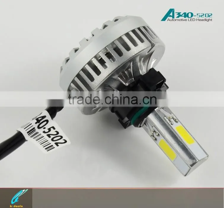 B-deals RoHS CE CANBUS A340 Led COB Headlight 9V~36V 40W 3600LM 40w led lights 5202