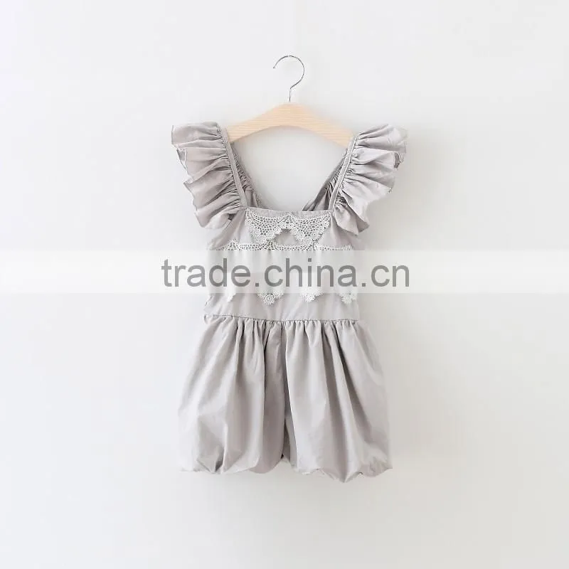 Baby Girl Jumpsuit Design Beautiful Model Lace Outfits Hot Sale Summer Children Clothes Rompers