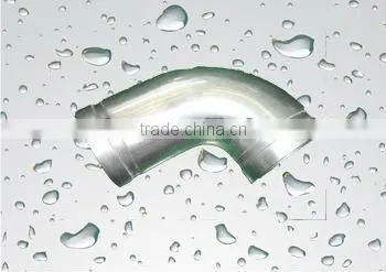 aluminum groove tube 3" 90 degree elbow VT1129 machined for perfect fit