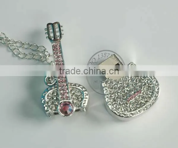 Alibaba wholesale crystal cheapest price novelty shape usb flash drive