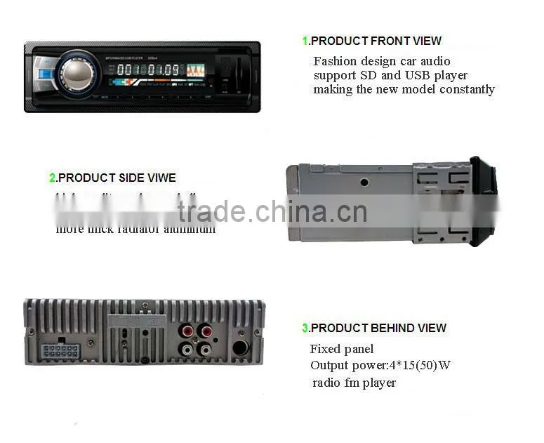 Factory wholesale usb sd aux car audio car radio