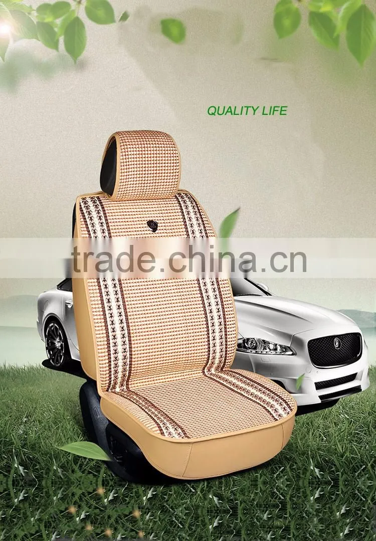 Universal Car Full Set Type PU Silk Adult Seat Cushions for all seasons