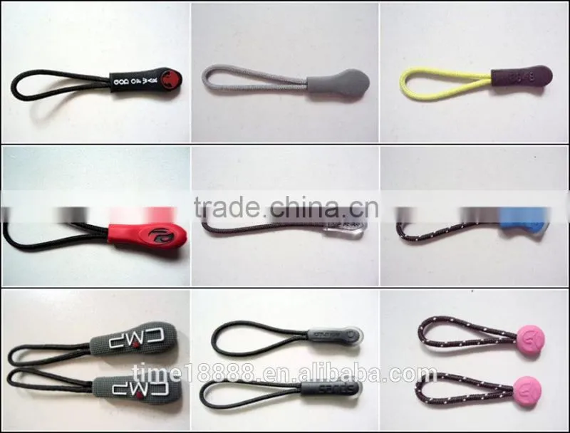 Sportswear Plastic zipper puller wholesale