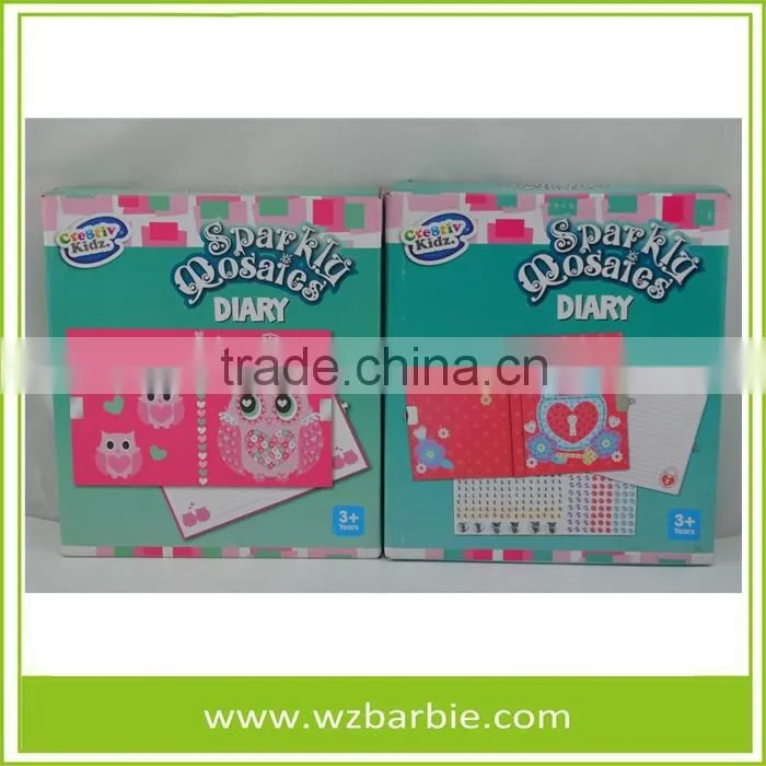 Customer Hardcover Dary Paper Notebook With lock