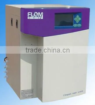 Lab low organics type EDI ultrapure water purifier (double stage RO)