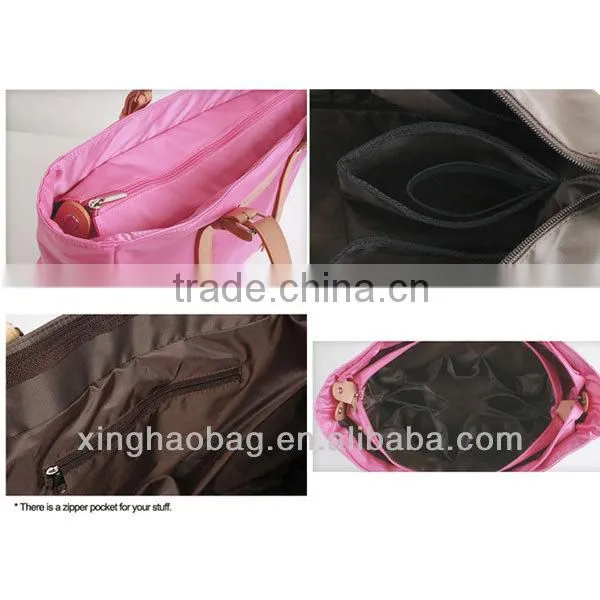 Guangzhou factory promotion cheap custom nylon tote bag