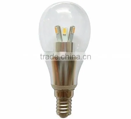 Energy conservation fashionable led round bulb smd, led candle bulb e17 e14 e27 e12
