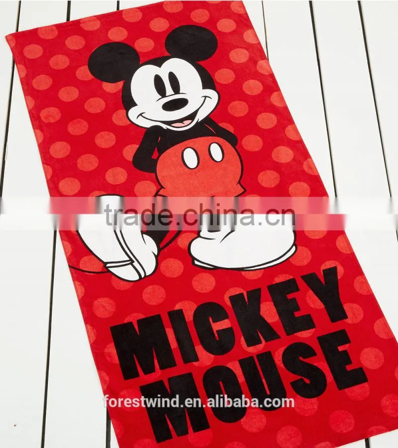 Wholesaler Shaped Round Beach Towel Watermelon