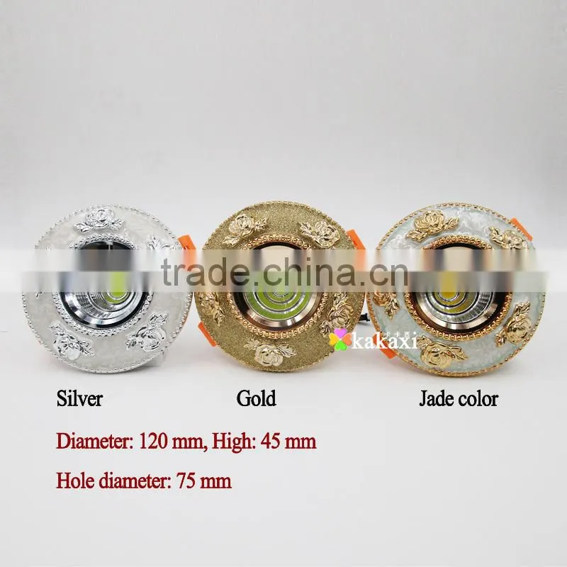 2016 New European LED Spotlight COB 3W 5w LED Downlight Ceiling Light