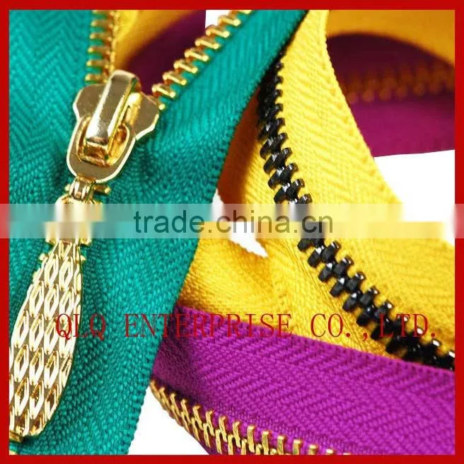 Brass Metal Zipper