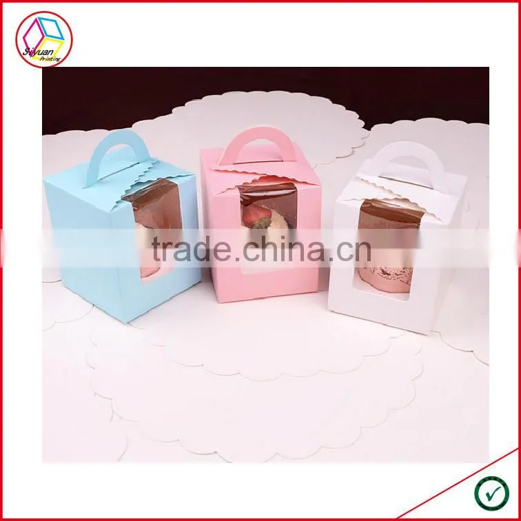 High Quality Paper Cupcake Box