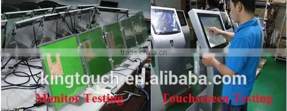 17" Interactive Kiosk,Ticket Printing Touch Screen Kiosk / Touch Kiosk Bank Payment