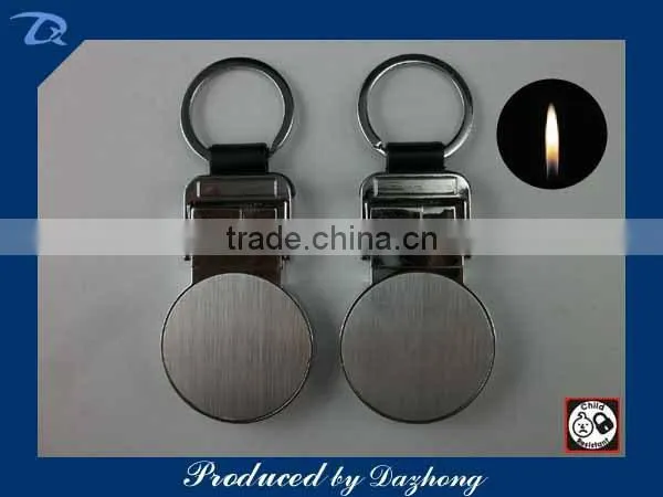 Circle Keychain Normal Flame Lighter