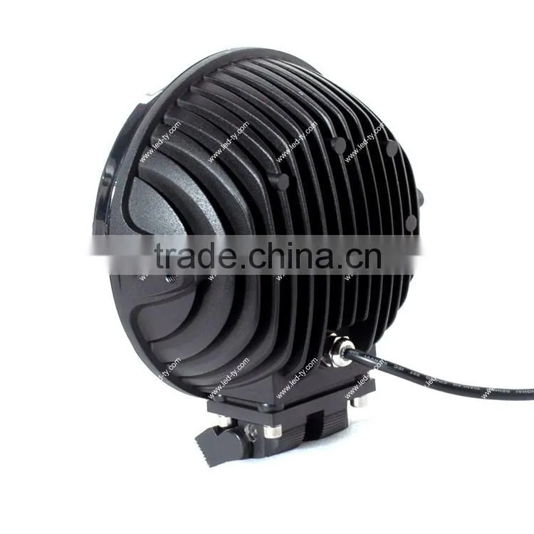 10-30V auto led working light, 7" 60W 5200lms Super Bright offroad led work light,led working light