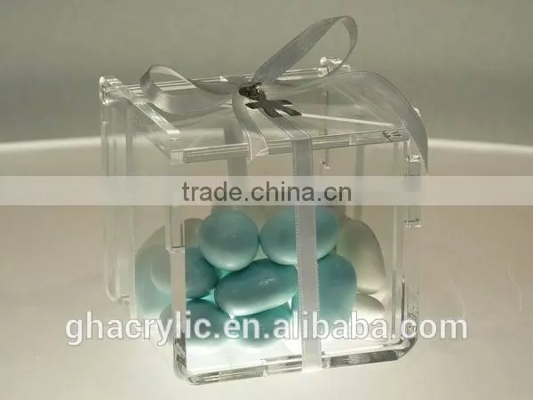 Customized acrylic clear custom made acrylic boxes