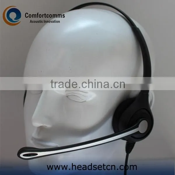Super lightweight call center USB headset with volume control HSM-602FPQDUSBC