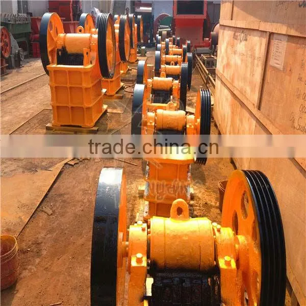 PE iron ore mining process stone crusher