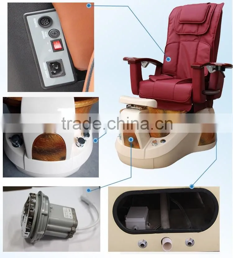 Luxury stlying pedicure foot spa massager chair