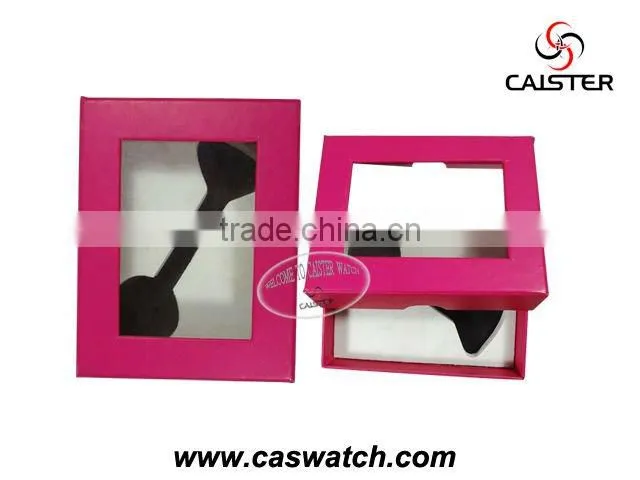 Fashion iron clear blank dial transparent plastic strap watch