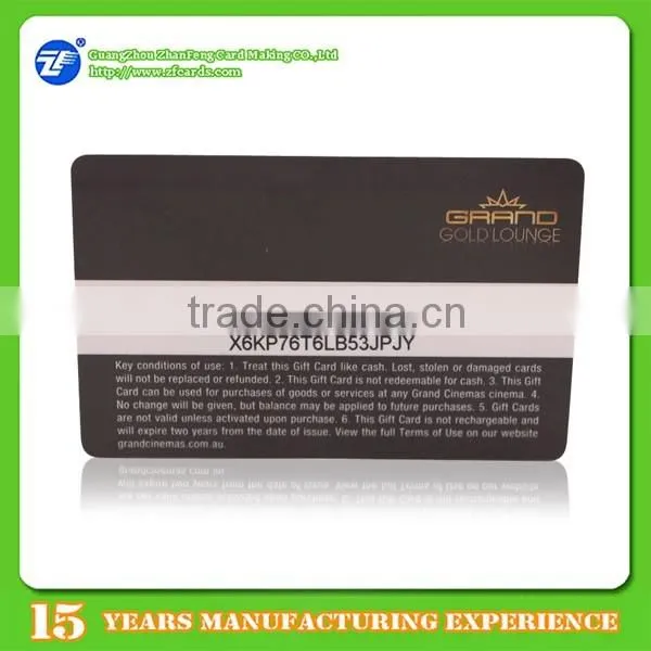 Low cost promotion barcode card for shopping mall