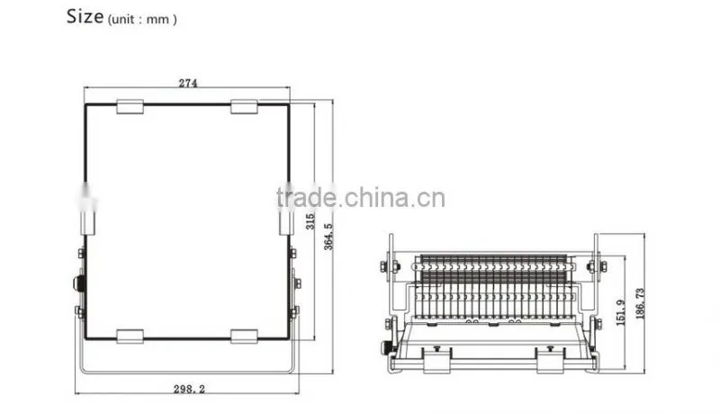 120w led floodlight for building,garden,square, meanwell driver,COB/SMD 5 years warranty