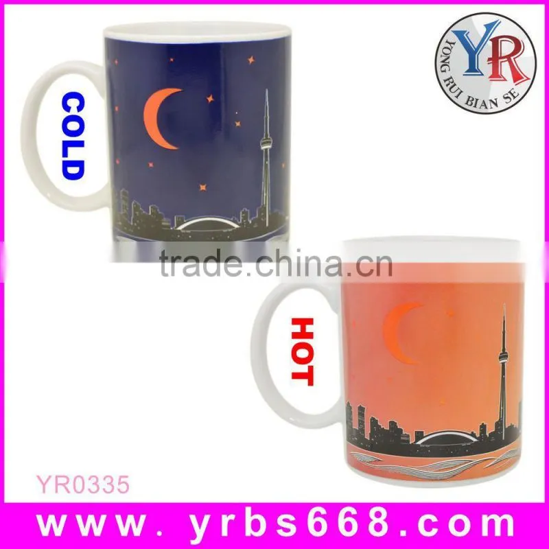 Best selling gift items magic mug OEM accepted