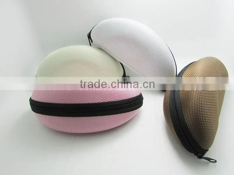 portable protector colorful zipper eyeglasses case