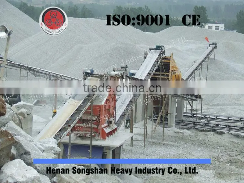 50-500TPH stone crushing plant for sand making