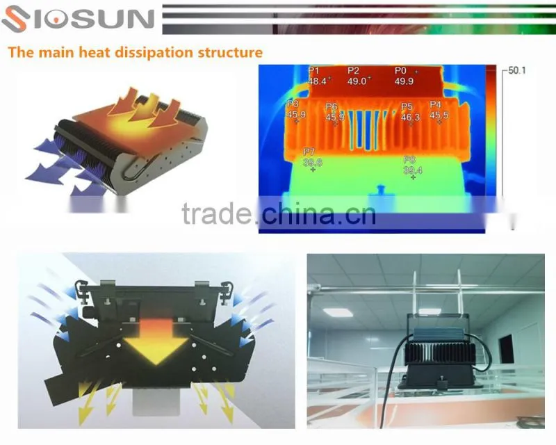 High Quality IP67 Citizen COB LED Flood Light 100w
