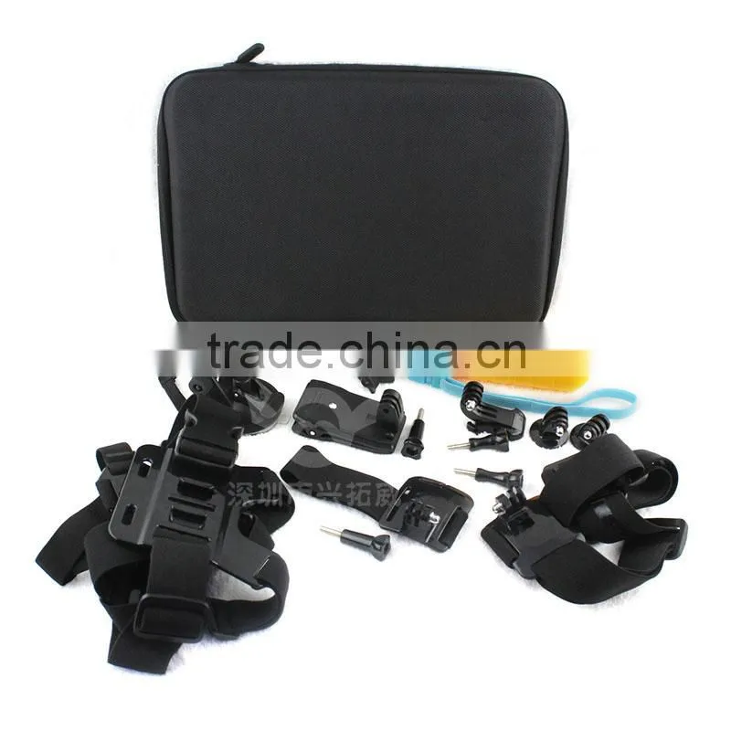 Outdoor Sports Camera accessories kit for gopro hero 4/3+/3/2/1