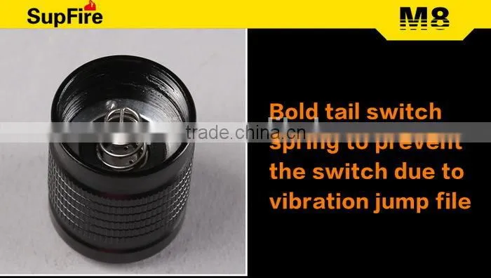 USA imported CREE Q5 LED portable convenient rechargeable emergency flashlight