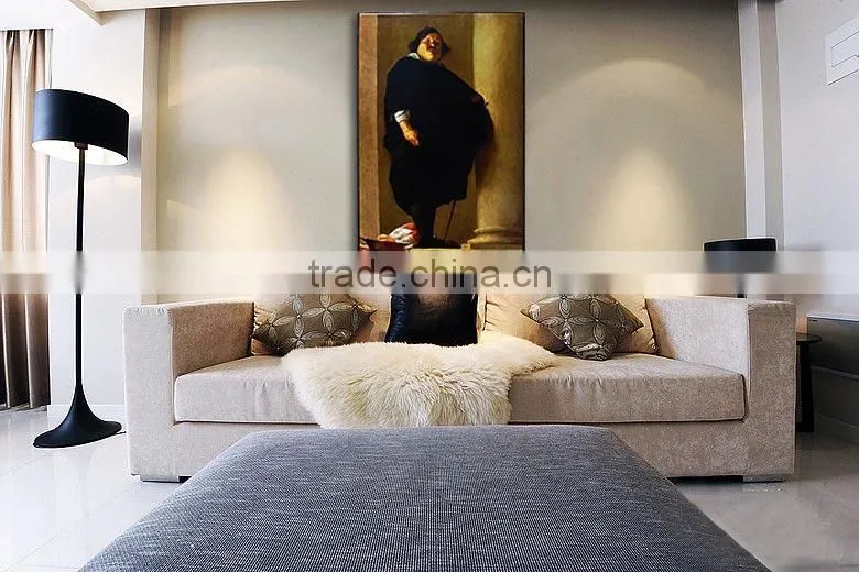 Ferrous hotel wall arts indian nude woman painting