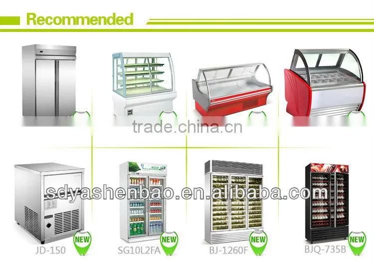kitchen refrigerator with 201 stainless steel/commercial upright freezer