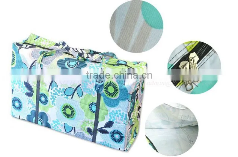 China durable large shopping bag with zipper for shopping bag