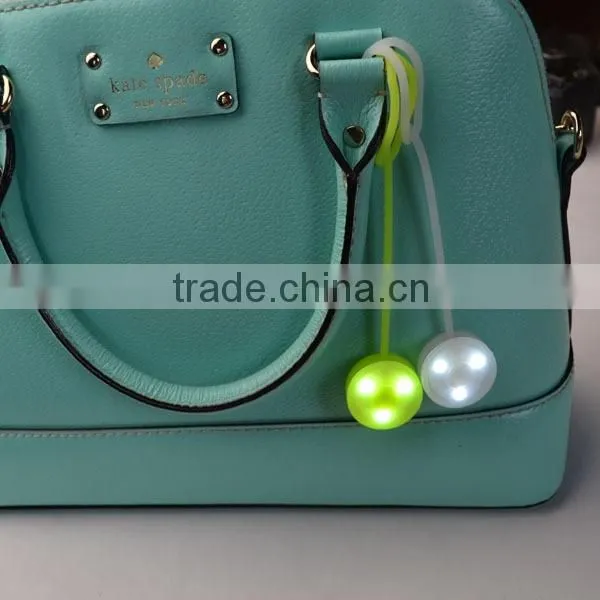 Hot Selling Silicone Led Flashing Light for Bag