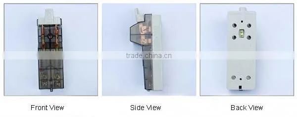 plastic cover single throw ceramic knife switch 60amp