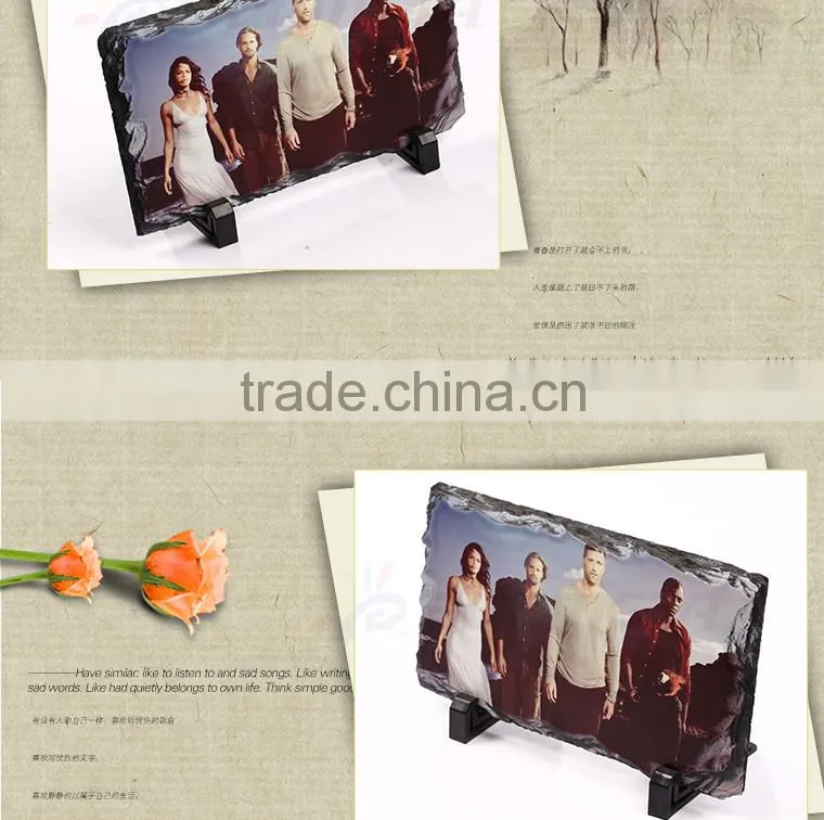 Sunmeta 3D heat press transfer sublimation rock photo SH15 22*12cm