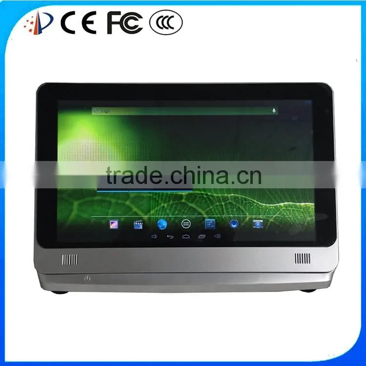 touch pos machine with cash drawer and printer