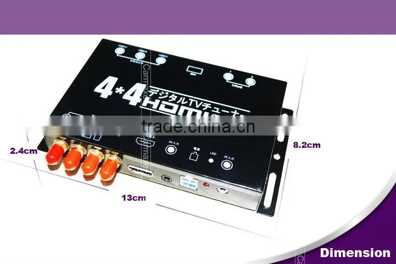 1 year Warranty Full seg ISDB-T digital satellite receiver for Japan