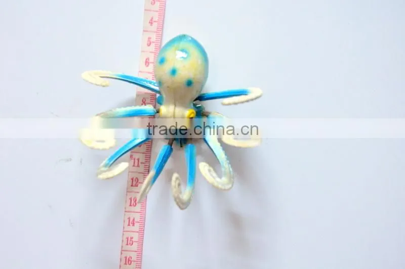 3.5 inch Plastic Ocean 0ctopus Shapes Custom 3D Fridge Magnet